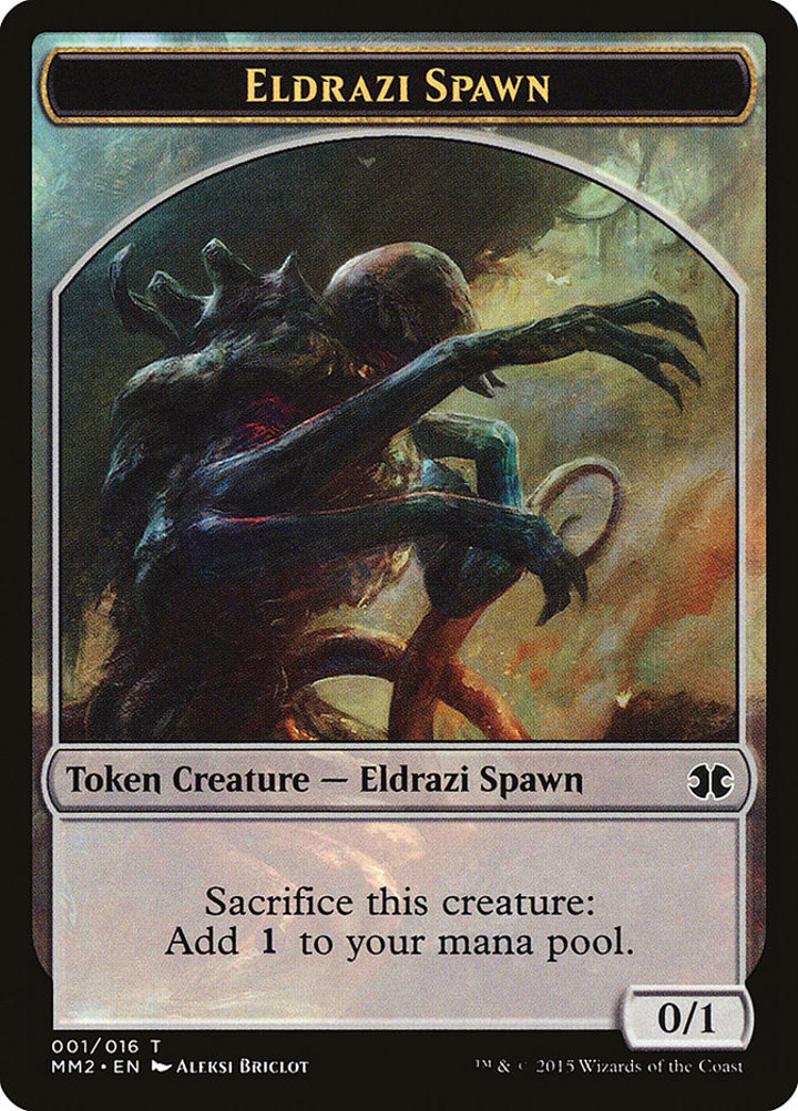 Eldrazi Spawn Token (Colorless 0/1) (V.1)