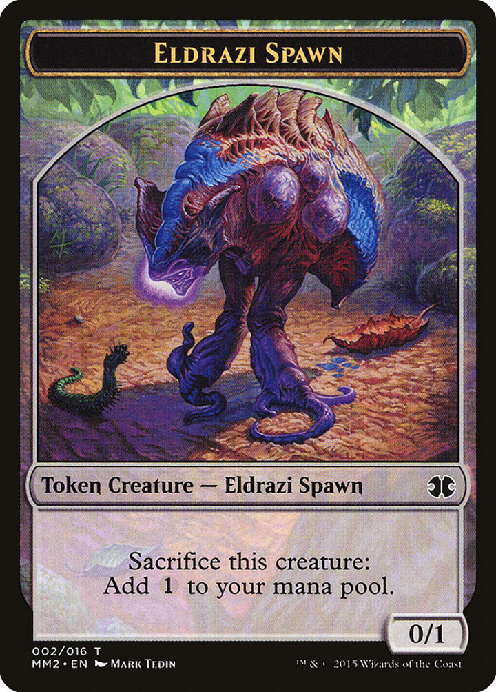 Eldrazi Spawn Token (Colorless 0/1) (V.2)