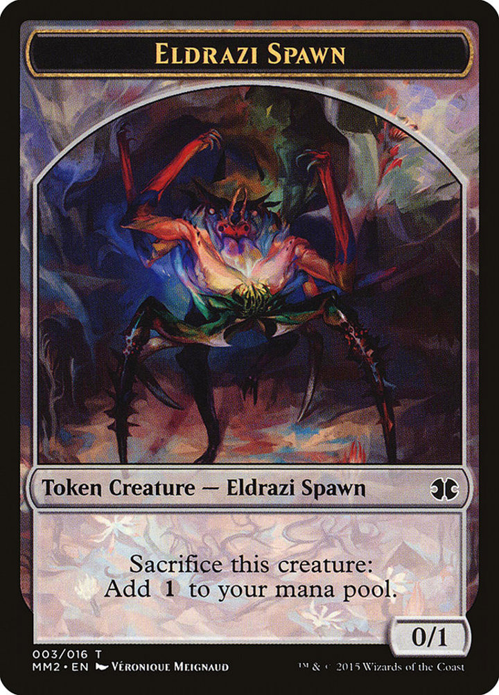 Eldrazi Spawn Token (Colorless 0/1) (V.3)