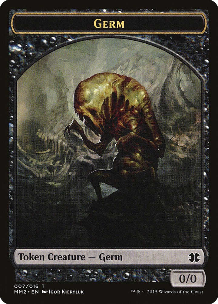 Germ Token (Black 0/0)