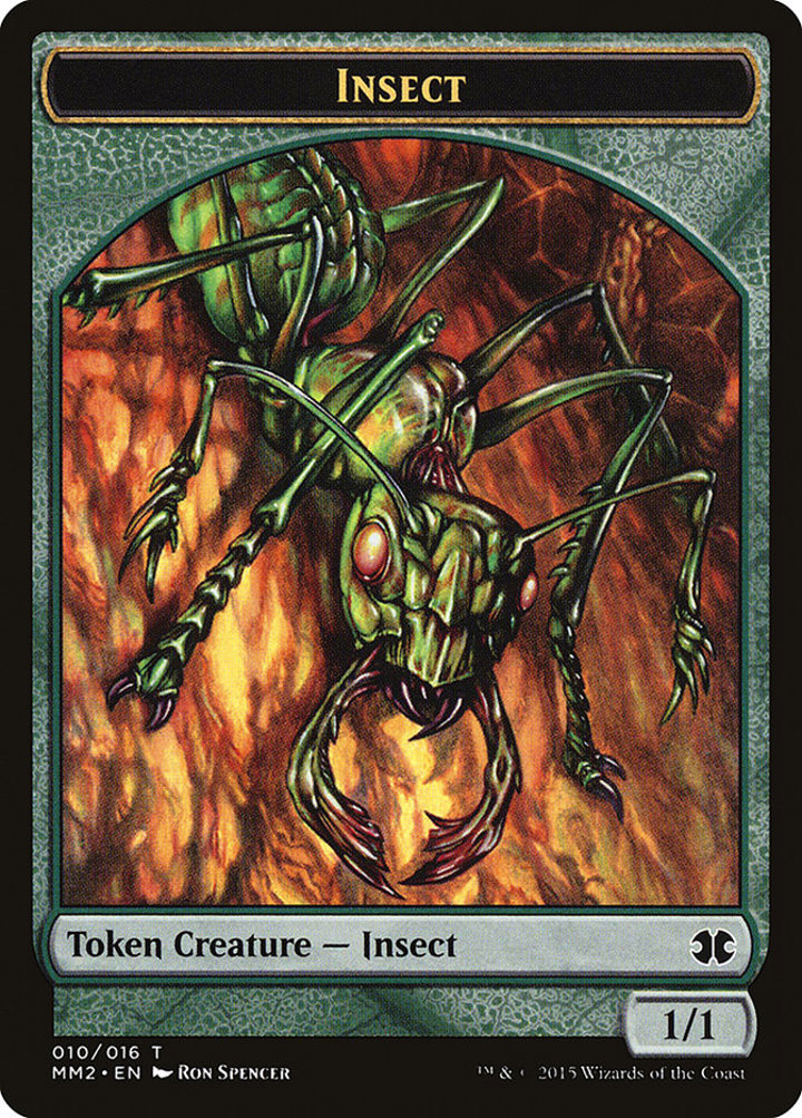 Insect Token (Green 1/1)