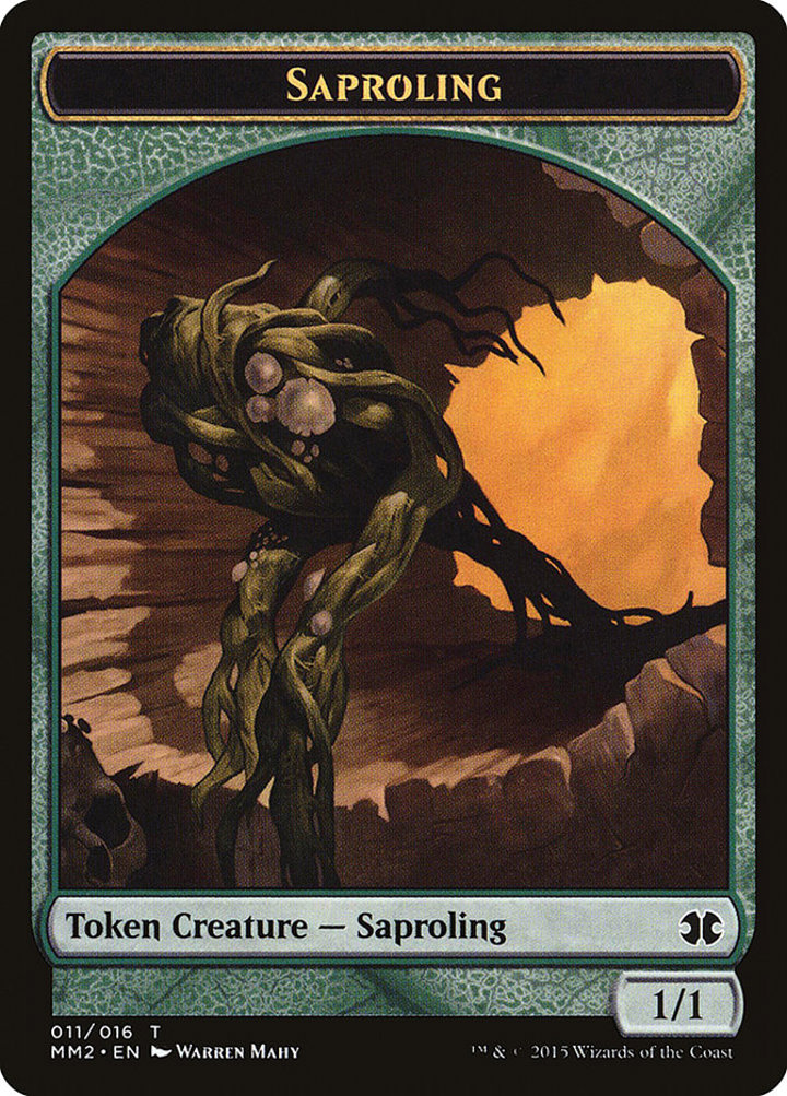 Saproling Token (Green 1/1)