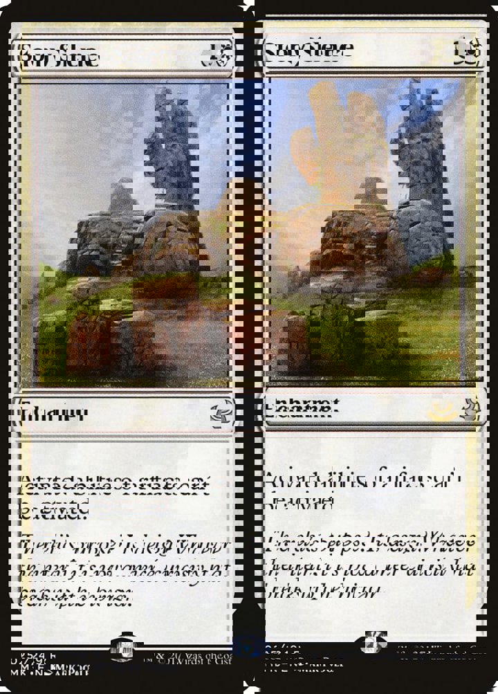Stony Silence