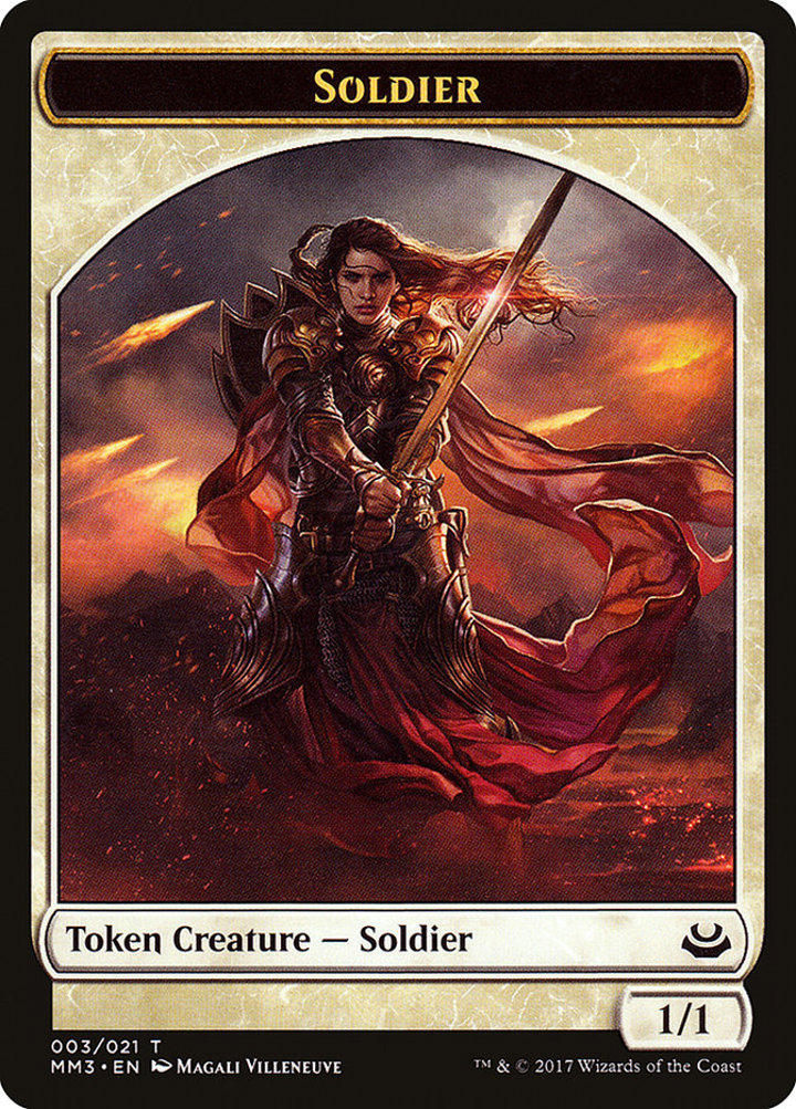 Soldier Token (White 1/1)