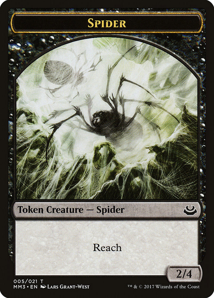 Spider Token (Black 2/4)