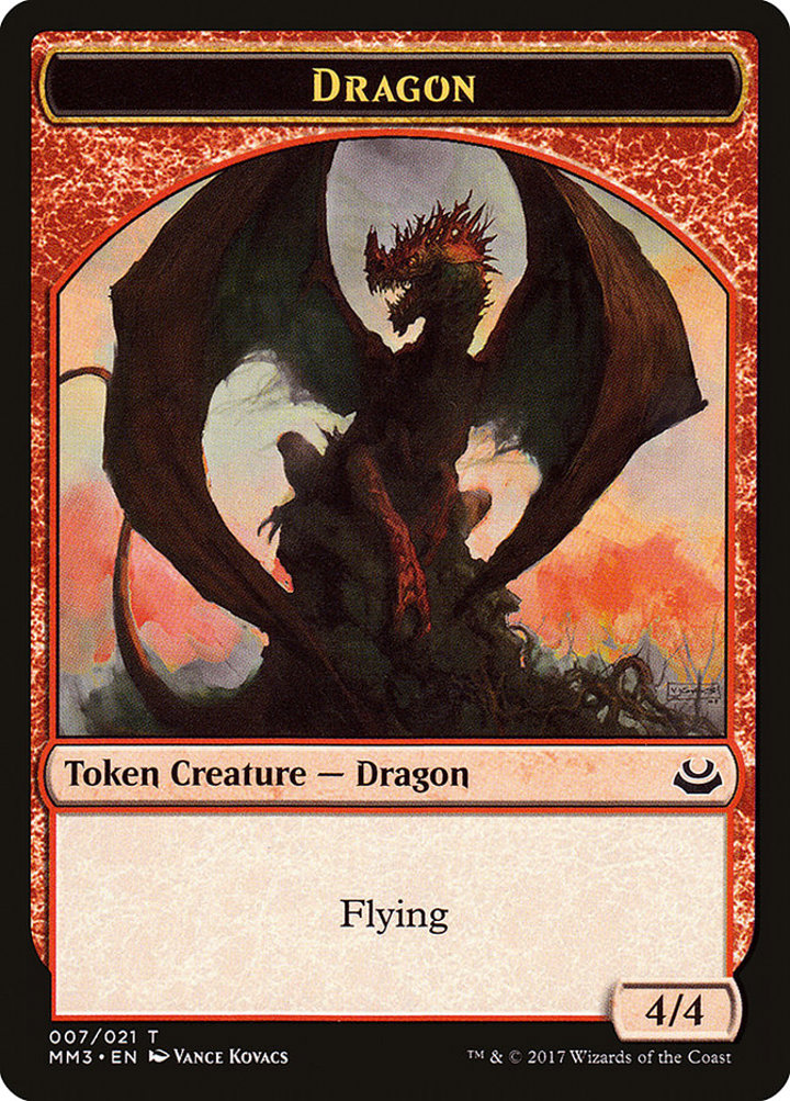 Dragon Token (Red 4/4)