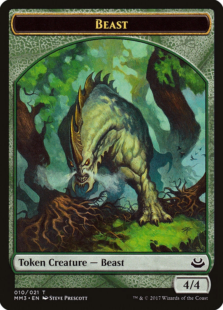 Beast Token (Green 4/4)
