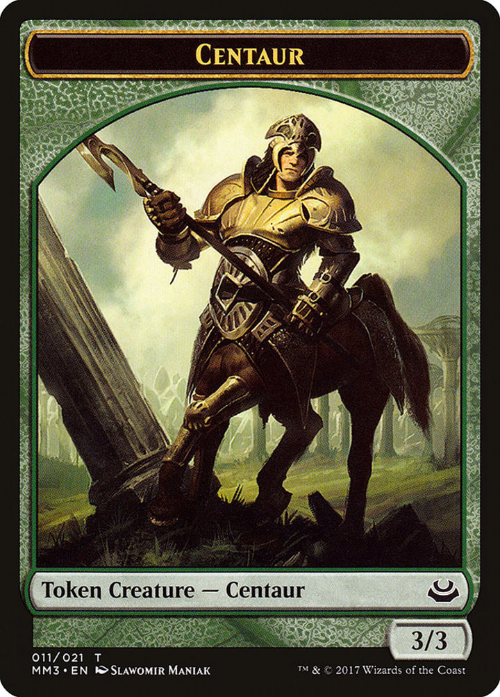 Centaur Token (Green 3/3)
