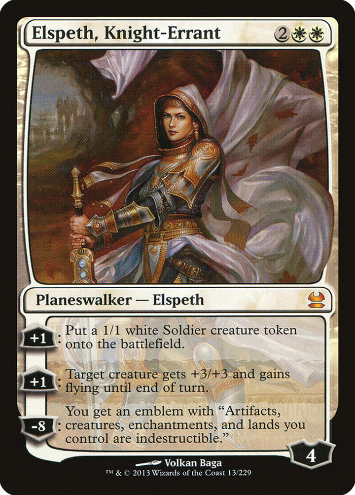Elspeth, Knight-Errant Single: Magic: The Gathering Modern Masters Einzelkarte