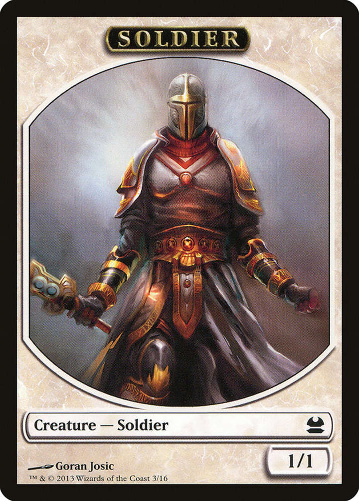 Soldier Token (White 1/1)
