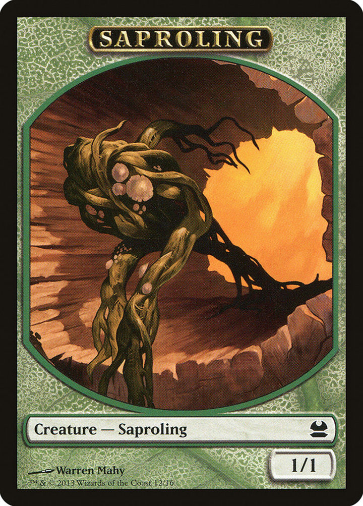 Saproling Token (Green 1/1)