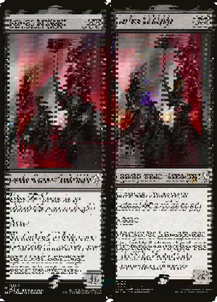 Josu Vess, Lich Knight