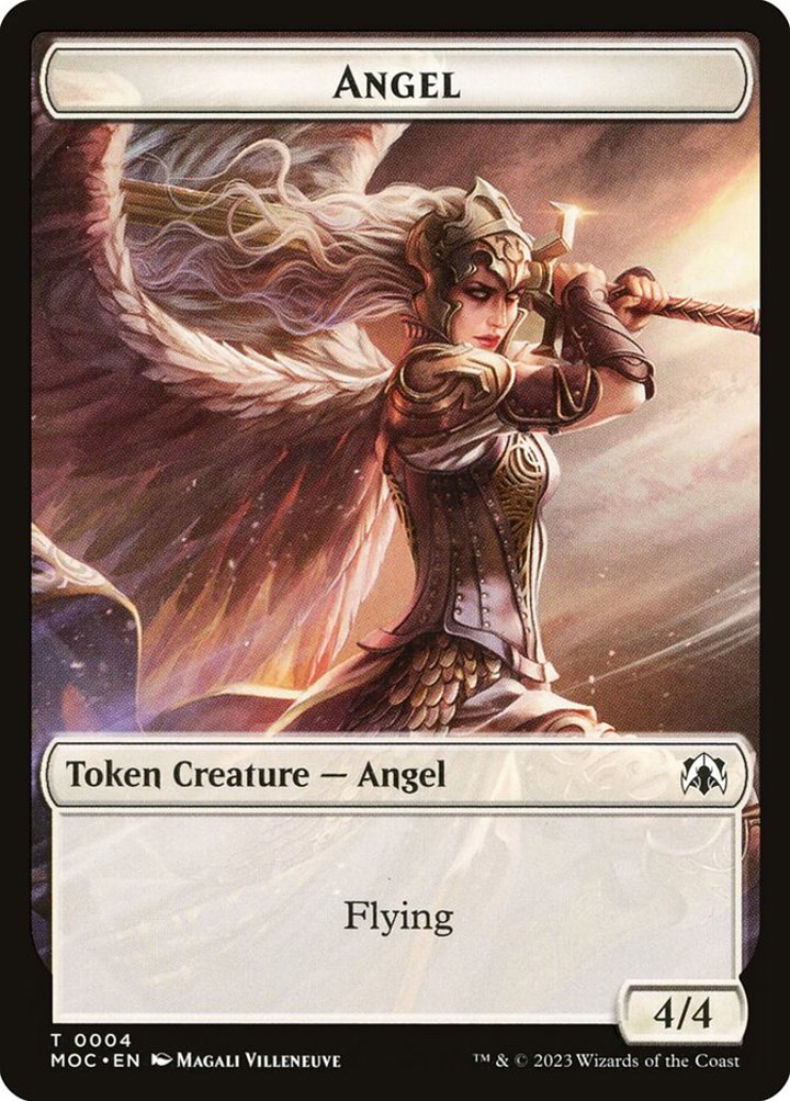 Eldrazi Token (C 7/7) // Angel Token (W 4/4)