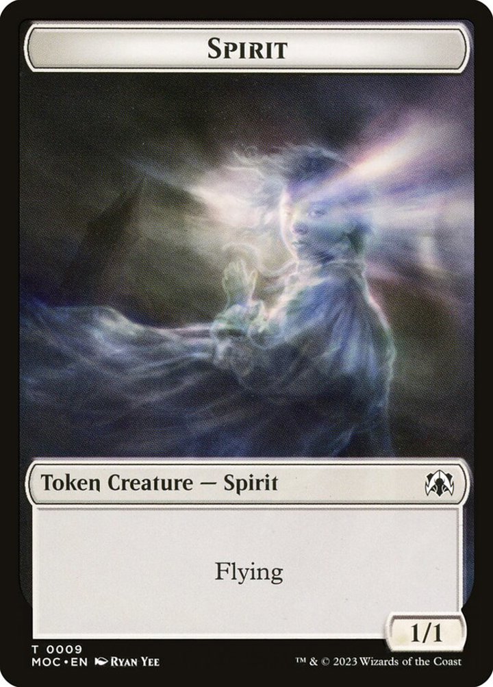Spirit Token (W 1/1) // Spirit Token (U 1/1)