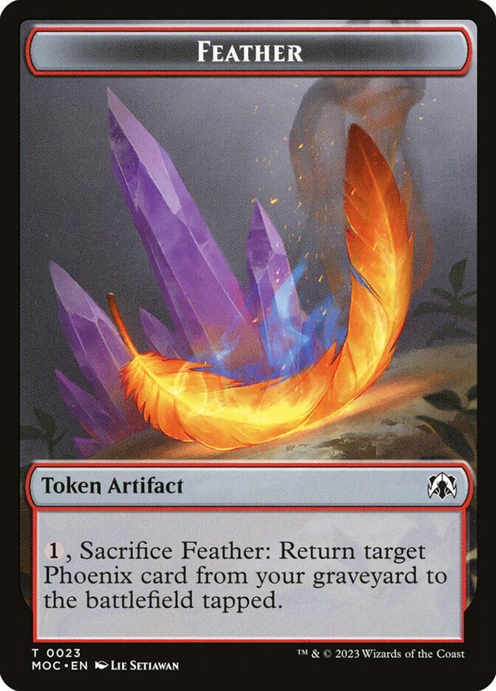 Feather Token // Servo Token (A 1/1)