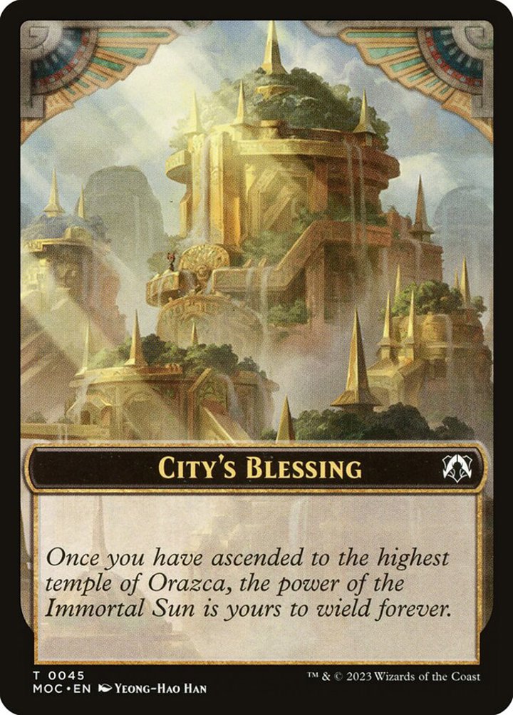 Butterfly Token (G 1/1) // City's Blessing Token
