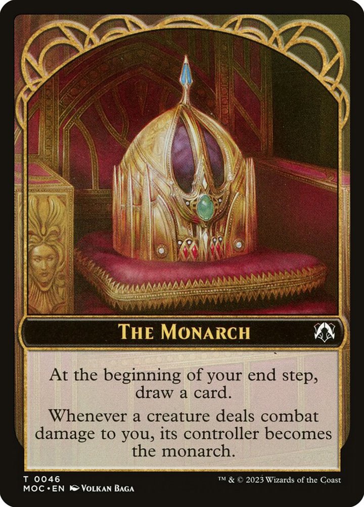 Shapeshifter Token (U 2/2) // Monarch Token