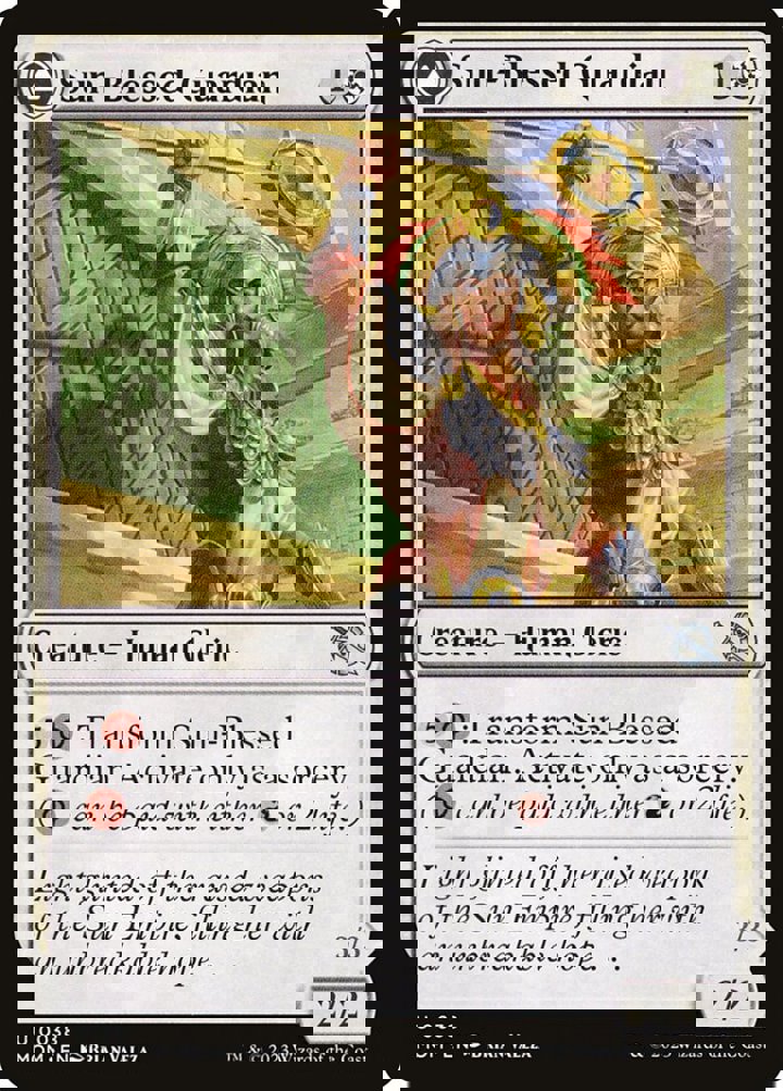 Sun-Blessed Guardian // Furnace-Blessed Conqueror