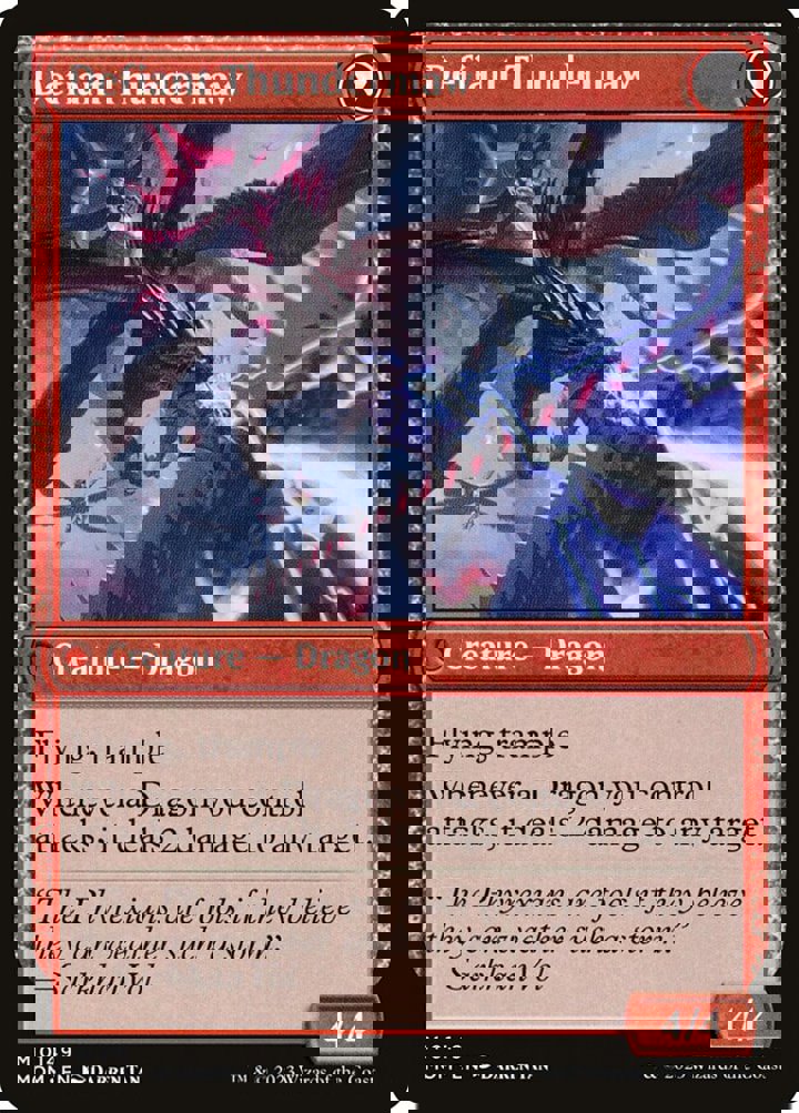 Invasion of Tarkir // Defiant Thundermaw