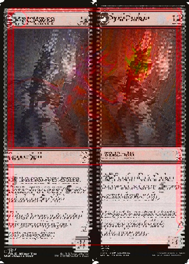 Pyretic Prankster // Glistening Goremonger