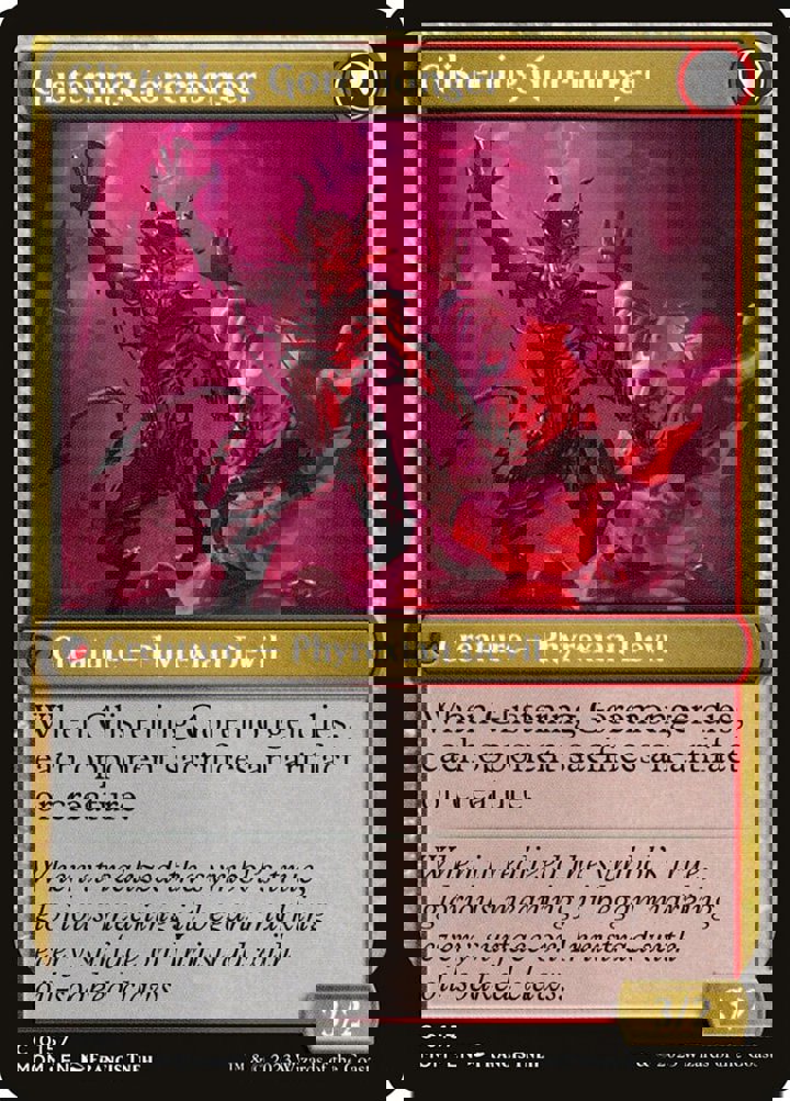 Pyretic Prankster // Glistening Goremonger