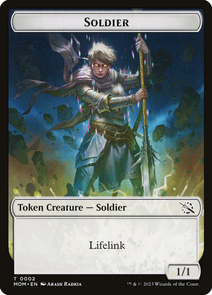Soldier Token (White 1/1 Lifelink)