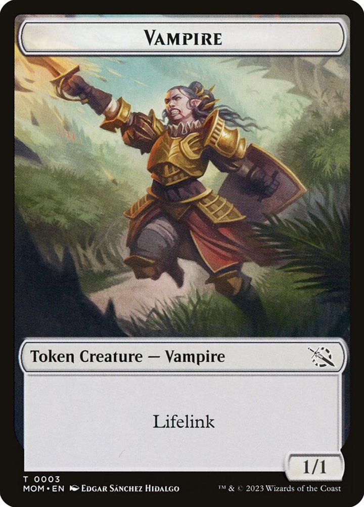 Vampire Token (White 1/1 Lifelink)