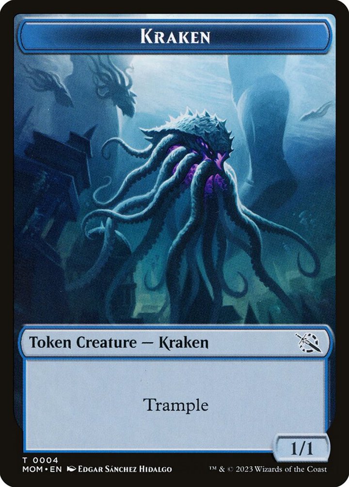 Kraken Token (Blue 1/1)