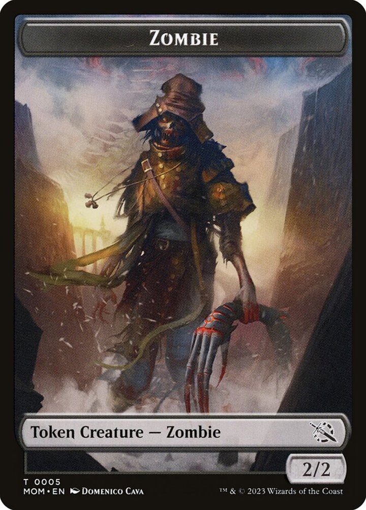 Zombie Token (Black 2/2)