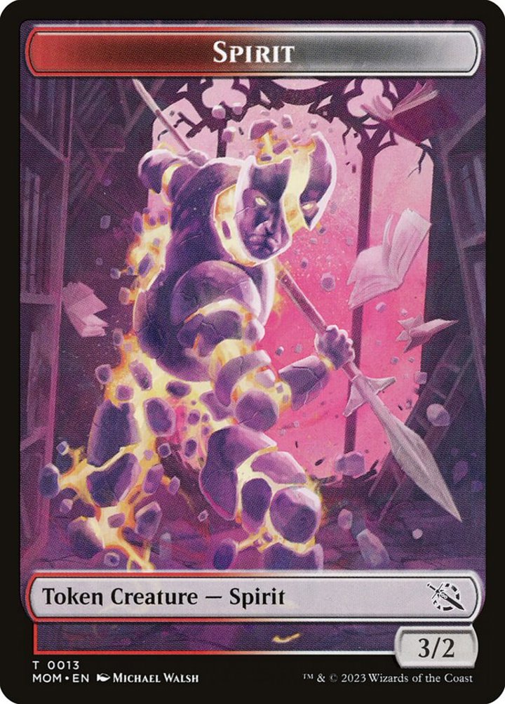 Spirit Token (Red and White 3/2)