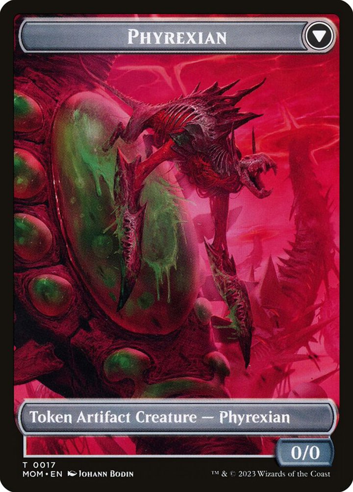 Incubator Token // Phyrexian Token (A 0/0) (V.2)