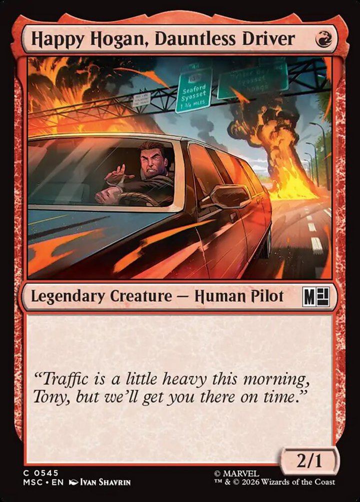Happy Hogan, Dauntless Driver (V.1)