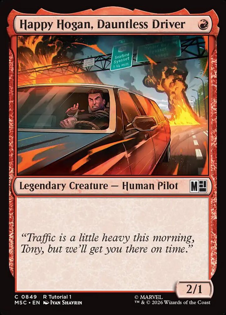 Happy Hogan, Dauntless Driver (V.2)