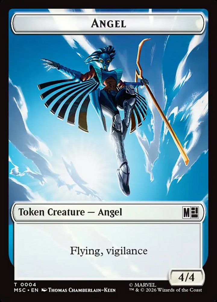 Angel Token (W 4/4 Vigilance) // Vibranium Token (V.1)