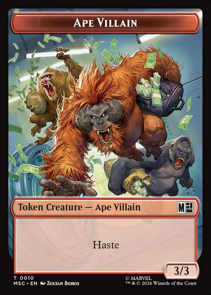 Copy Token // Ape Villain Token (R 3/3) (V.1)