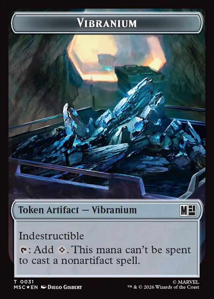 Angel Token (W 4/4 Vigilance) // Vibranium Token (V.2)