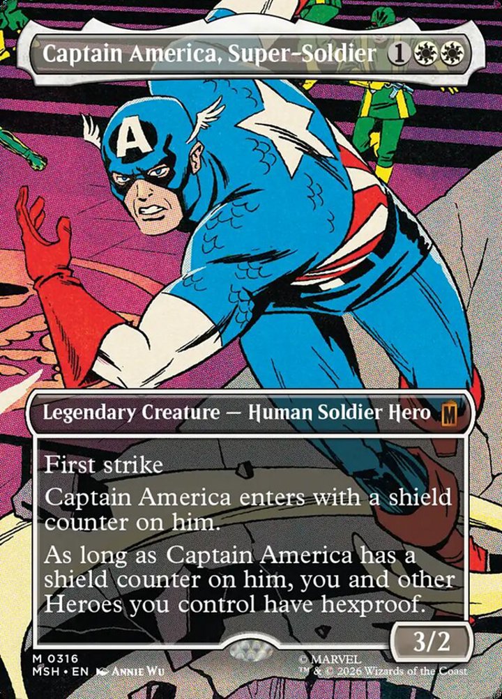 Captain America, Super-Soldier (V.1)