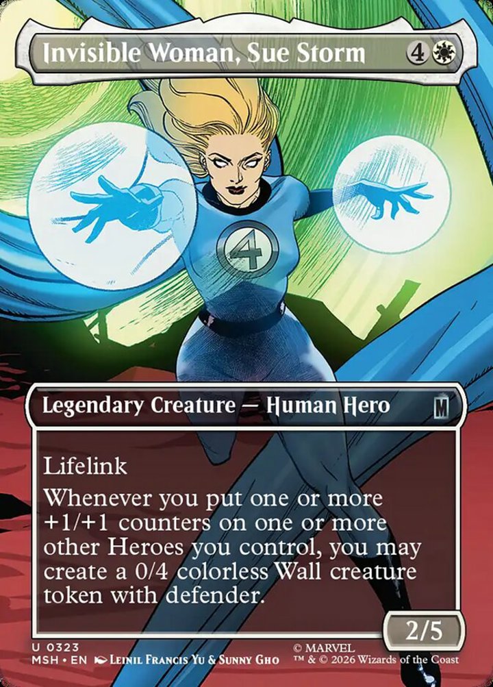 Invisible Woman, Sue Storm