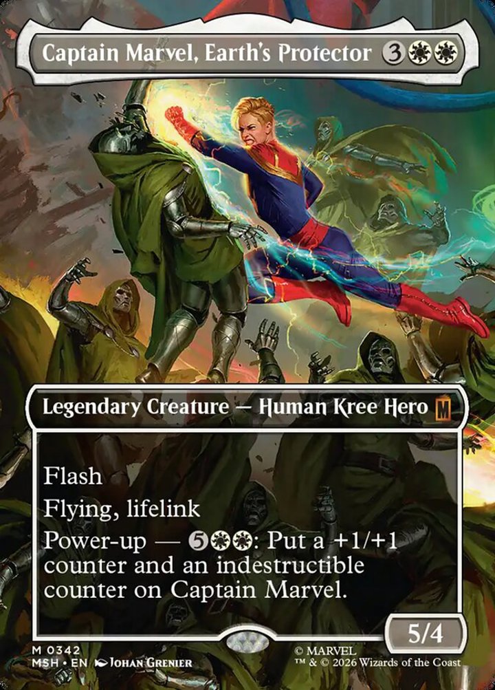 Captain Marvel, Earth's Protector (V.1)