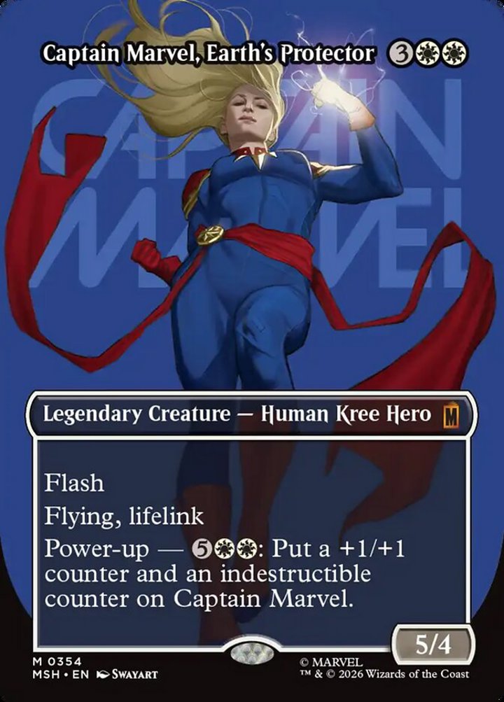 Captain Marvel, Earth's Protector (V.2)