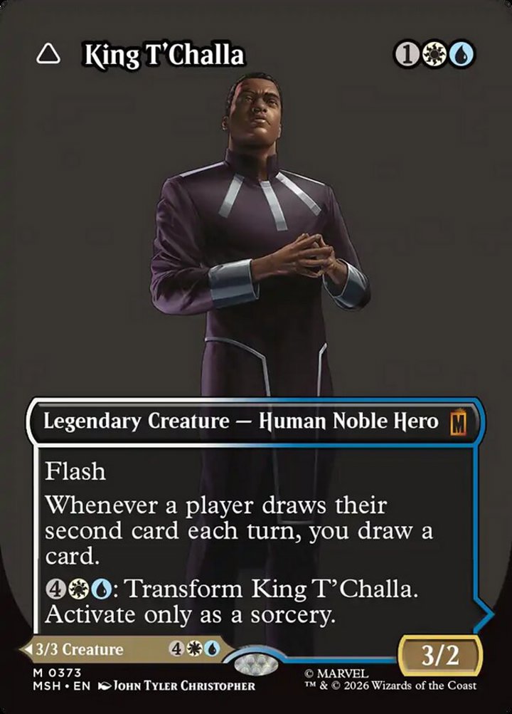 King T'Challa // Black Panther, Hope Enduring (V.2)