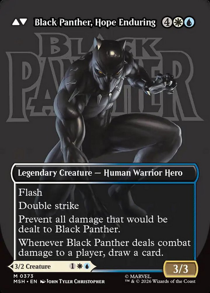 King T'Challa // Black Panther, Hope Enduring (V.2)