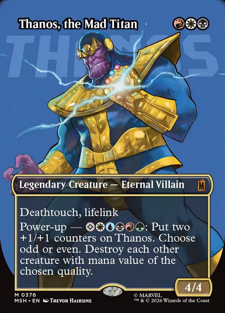 Thanos, the Mad Titan (V.1)