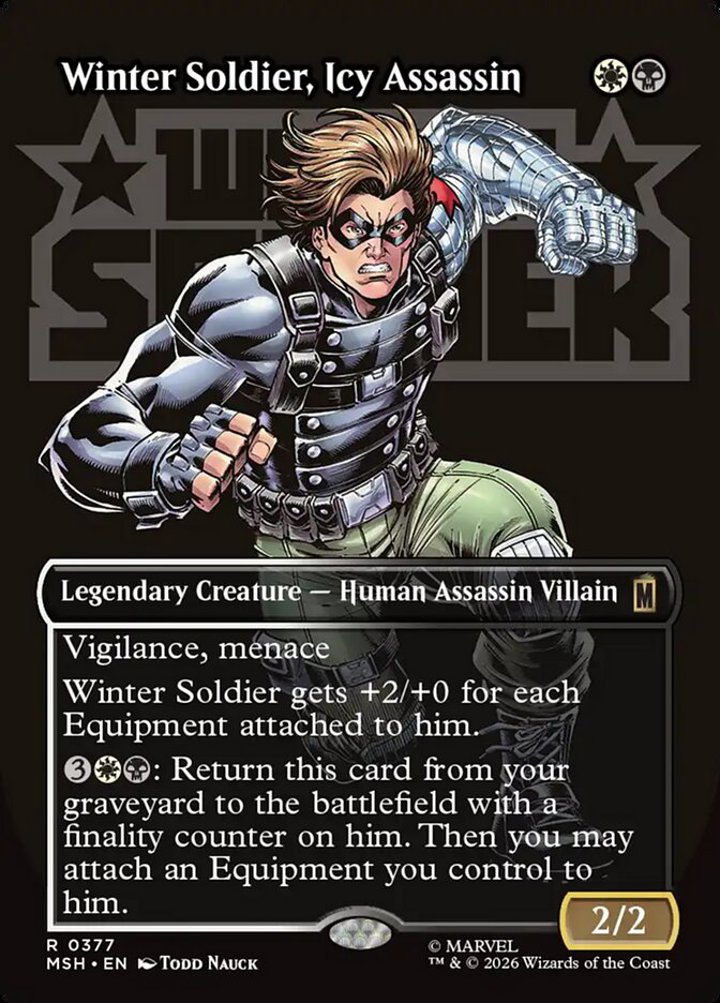 Winter Soldier, Icy Assassin
