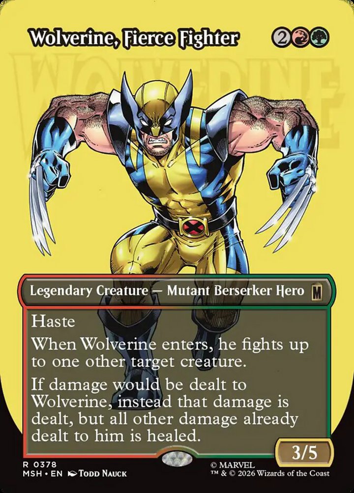 Wolverine, Fierce Fighter