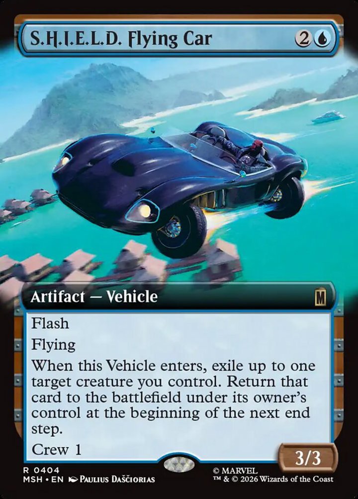 S.H.I.E.L.D. Flying Car