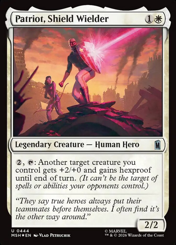 Patriot, Shield Wielder