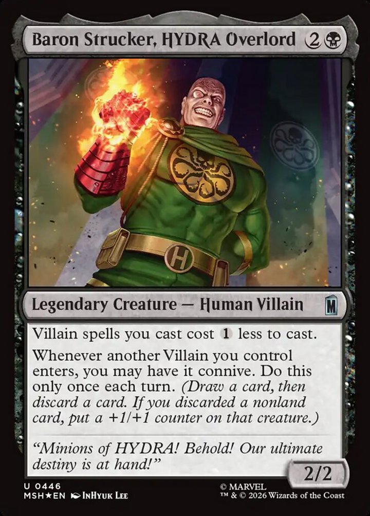 Baron Strucker, HYDRA Overlord (V.2)