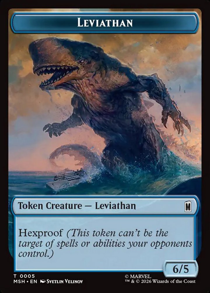 Leviathan Token (U 6/5) // Food Token