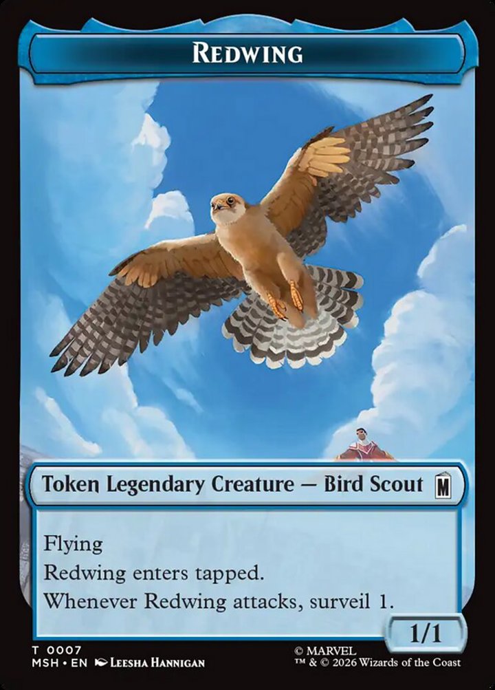 Redwing Token (U 1/1) // Zabu Token (G 2/2)
